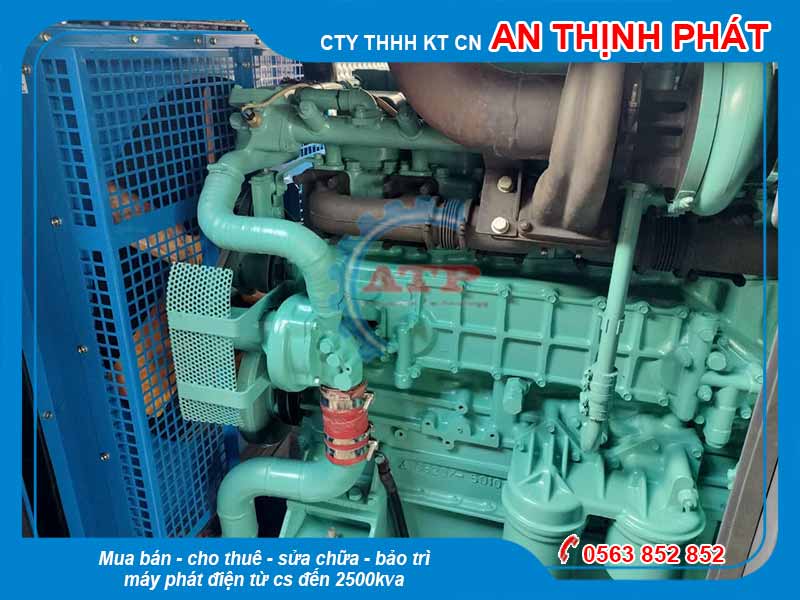 Động cơ máy phát điện Mitsubishi Nhật bãi cũ 300kva 240kw