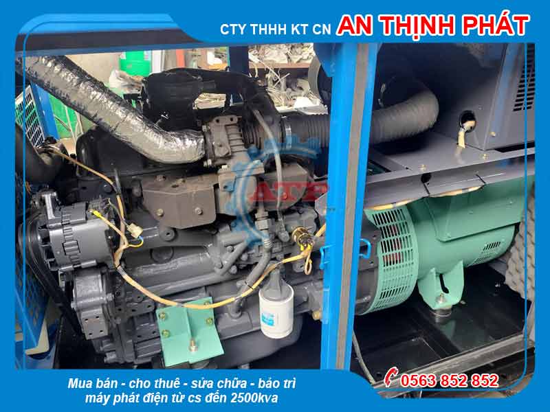 Động cơ máy phát điện Mitsubishi Nhật bãi cũ 60 kva 48 kw