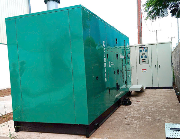 Dự án máy phát điện Cummins 700kva
