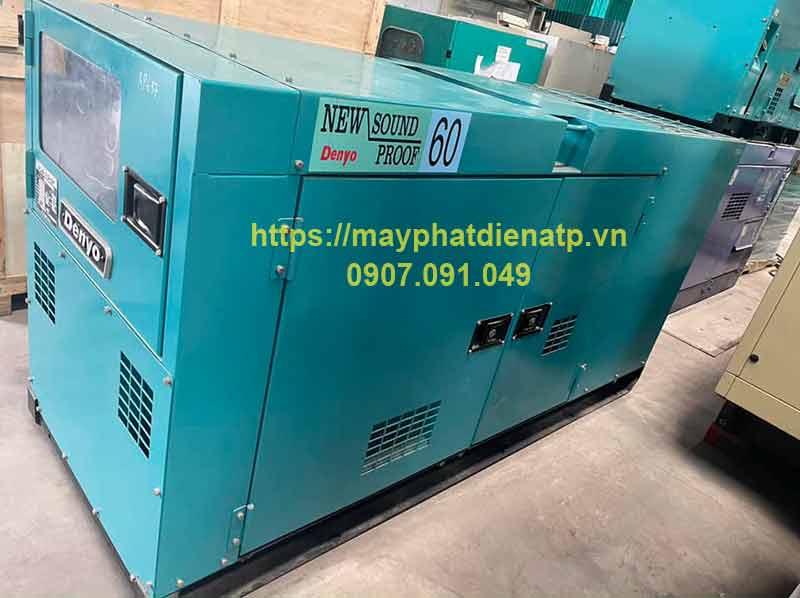 Máy phát điện Denyo công suất 60kva 48kw 3pha giá rẻ