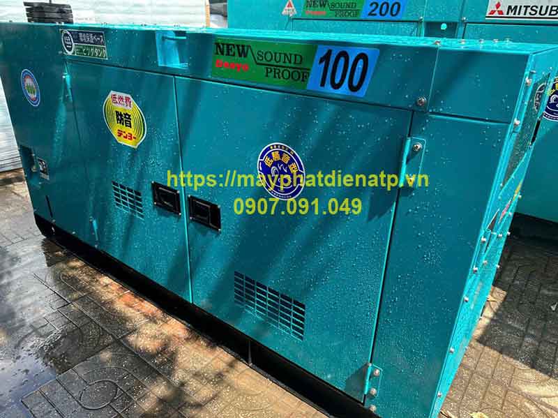 Máy phát điện denyo công suất 100kva 80kw 3 pha