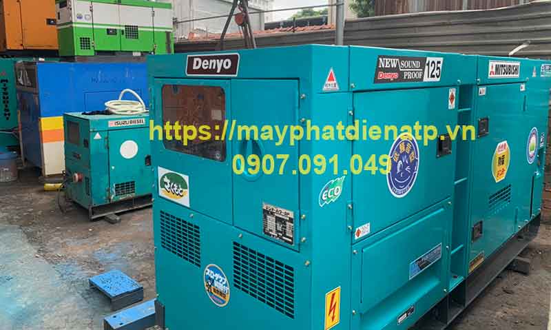 Máy phát điện Denyo công suất 125kva 100kw