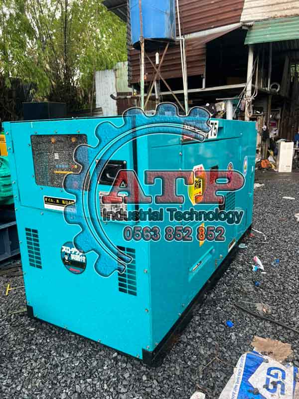 Máy phát điện Isuzu công suất 75kva 60kw Hàng Nhật bãi