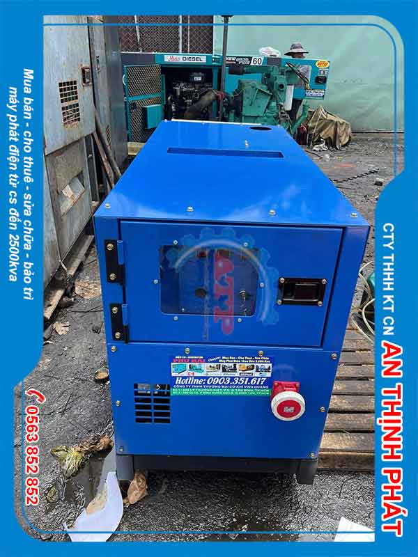 Máy phát điện Isuzu 3pha công suất 30kva 24kw