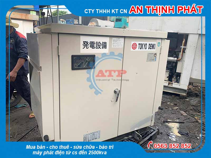 Máy phát điện Kubota 40kva 32kw nhật bãi