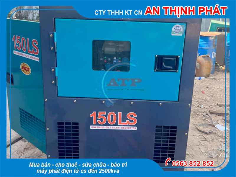 Bảng điều khiển máy phát điện Mitsubishi nhật bãi cũ 150kva 120kw