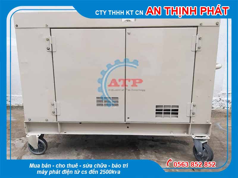 Máy phát điện Mitsubishi Nhật bãi cũ công suất 15kva 12kw giá tốt