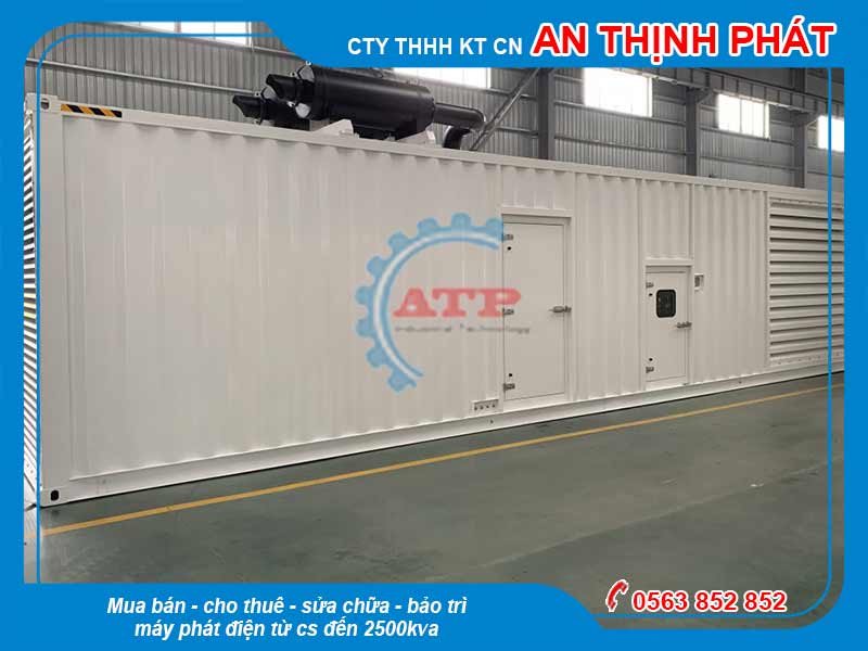 Máy phát điện nhật bãi Mitsubishi 2000kva 1600kw cũ