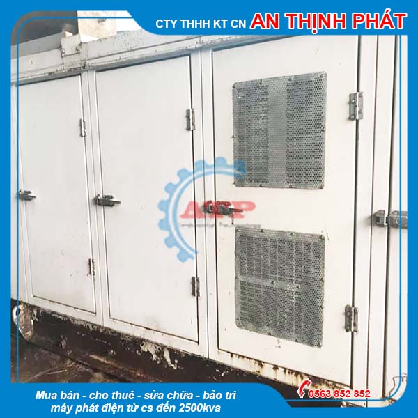 Máy phát điện nhật bãi Mitsubishi 600kva 480kw cũ