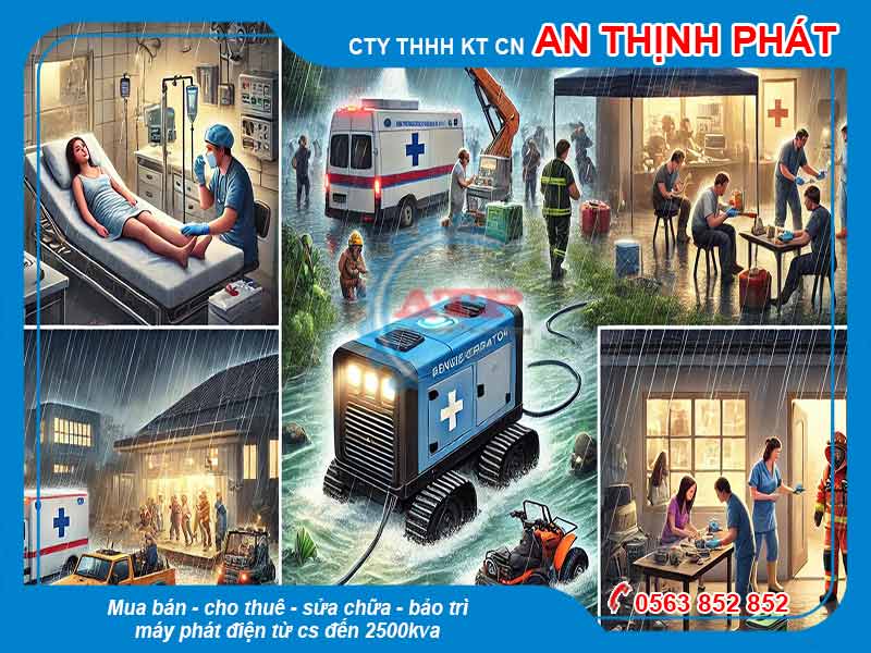 Tầm Quan Trọng của Máy Phát Điện Trong Mùa Lũ